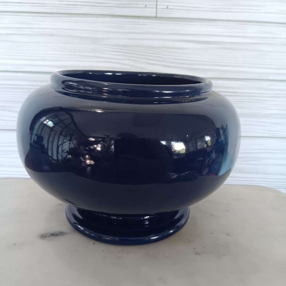 Mid Century Modern Jewel Toned Ceramic Planter Curation